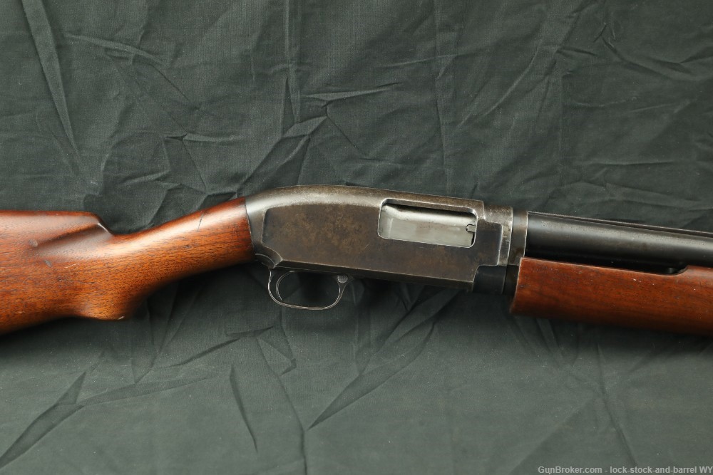Winchester Model 12 1912 Solid Rib 30" Full 12 GA Pump Shotgun, 1931 C&R-img-4
