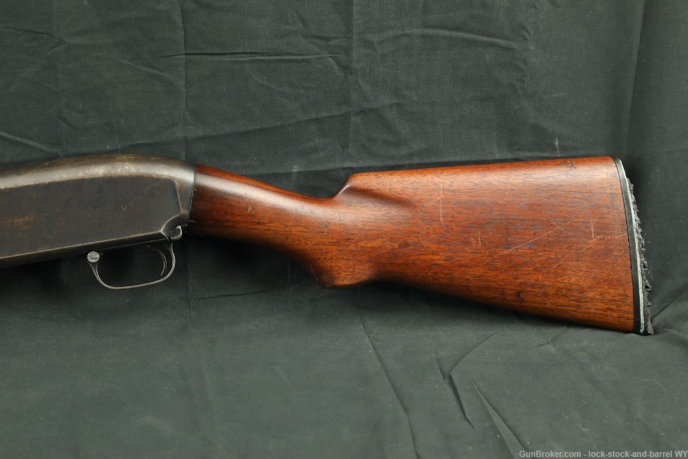 Winchester Model 12 1912 Solid Rib 30" Full 12 GA Pump Shotgun, 1931 C&R-img-11