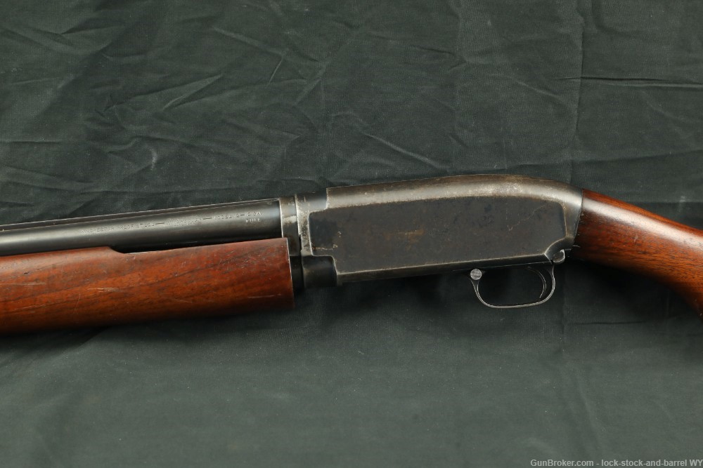 Winchester Model 12 1912 Solid Rib 30" Full 12 GA Pump Shotgun, 1931 C&R-img-10