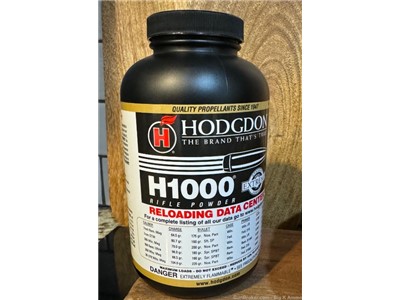 Hodgdon Extreme H1000 Rifle Powder 1 lb 7mm STW, 7mm rem mag