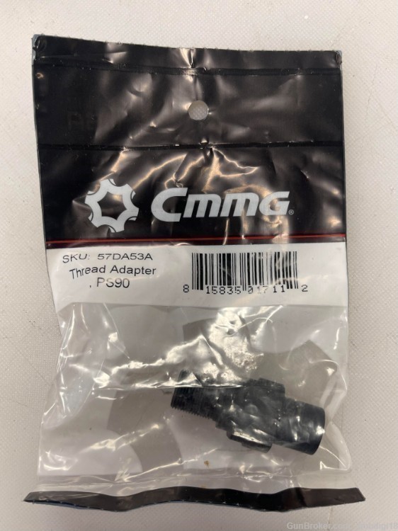 CMMG PS90 M12x1.0 LH to 1/2x28 Thread Adapter NO CC FEES-img-4