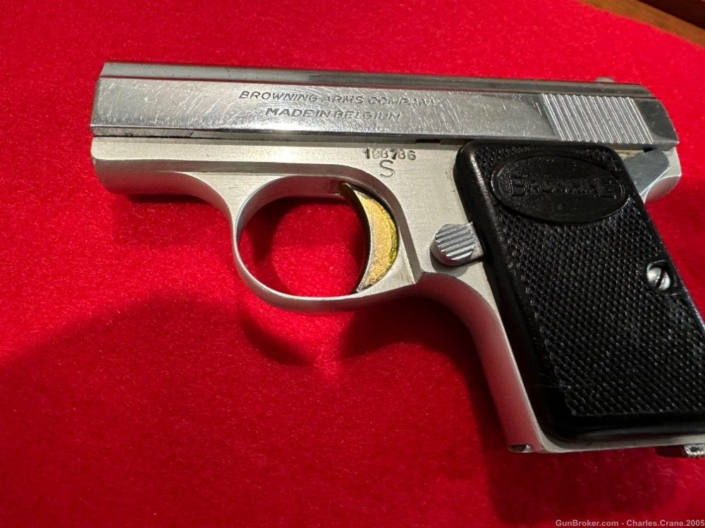 Browning Baby Browning .25ACP pocket pistol -img-4