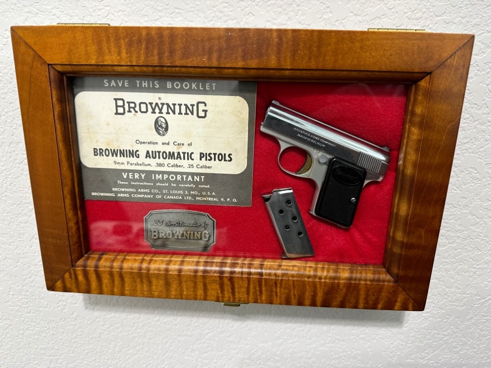 Browning Baby Browning .25ACP pocket pistol -img-0