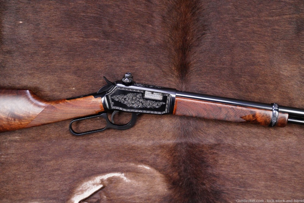 Winchester Custom Shop Engraved Model 9422 .22 LR 20” Lever Action Rifle-img-2