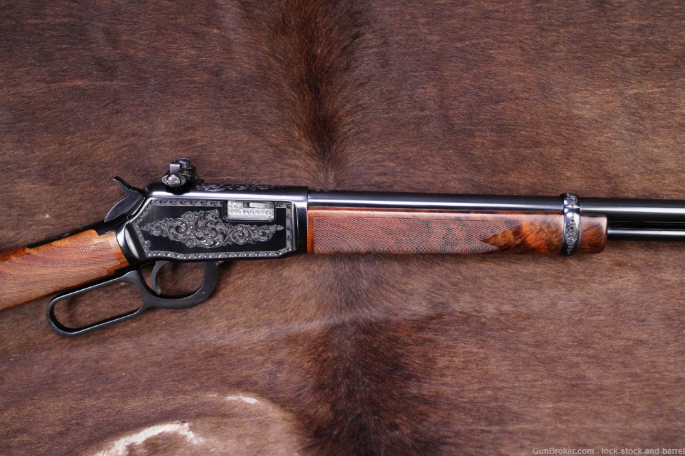 Winchester Custom Shop Engraved Model 9422 .22 LR 20” Lever Action Rifle-img-4