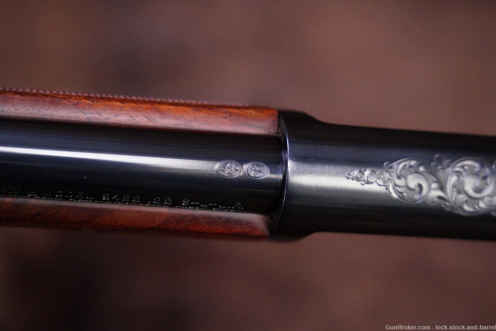 Winchester Custom Shop Engraved Model 9422 .22 LR 20” Lever Action Rifle-img-20