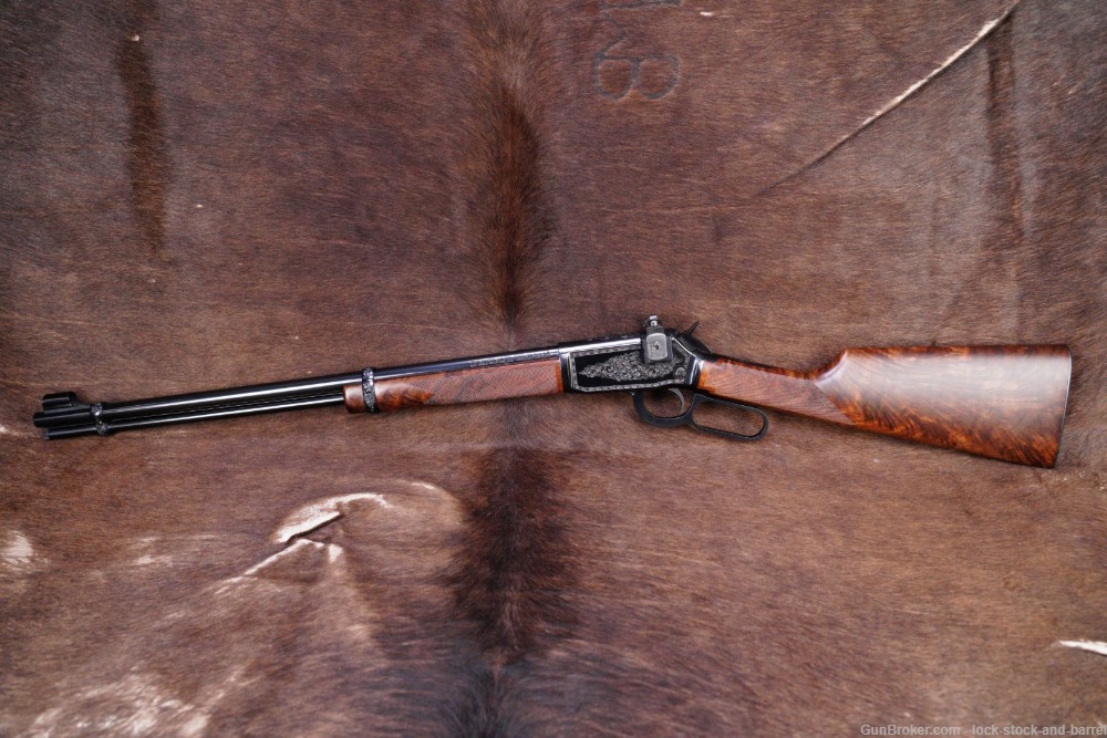 Winchester Custom Shop Engraved Model 9422 .22 LR 20” Lever Action Rifle-img-7