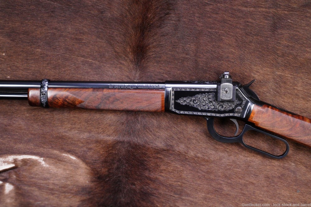 Winchester Custom Shop Engraved Model 9422 .22 LR 20” Lever Action Rifle-img-9