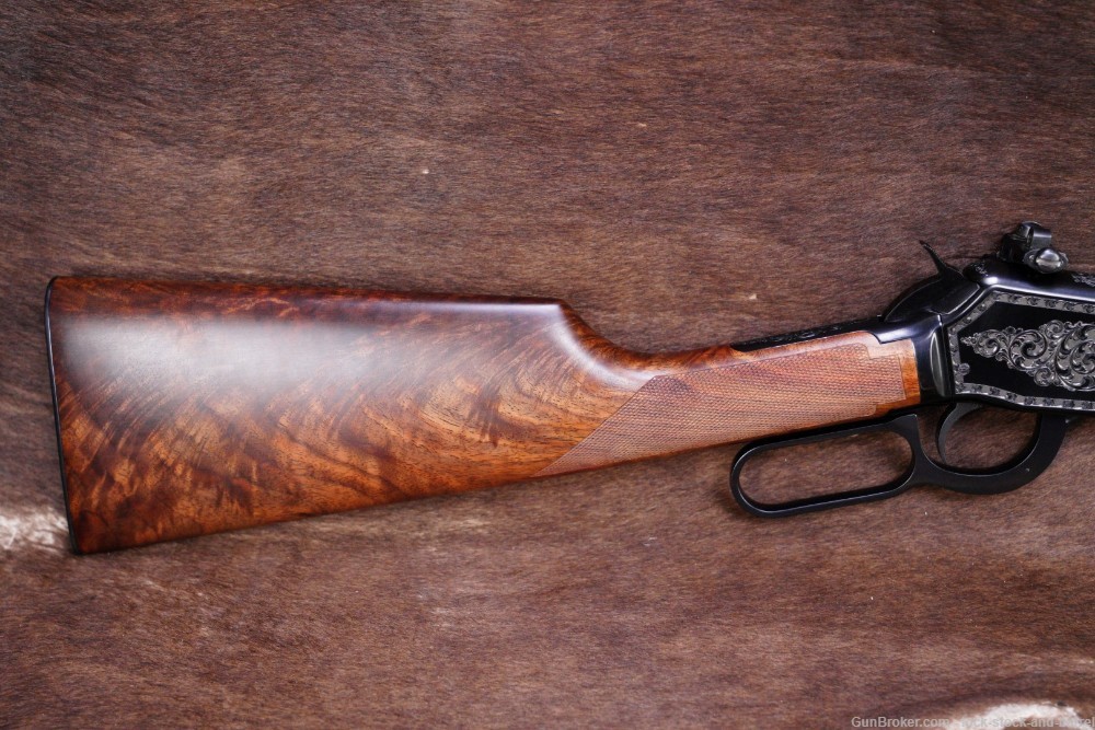 Winchester Custom Shop Engraved Model 9422 .22 LR 20” Lever Action Rifle-img-3