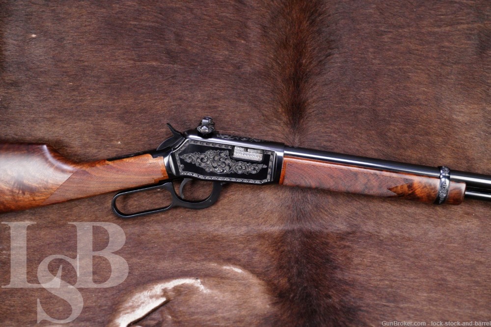 Winchester Custom Shop Engraved Model 9422 .22 LR 20” Lever Action Rifle-img-0