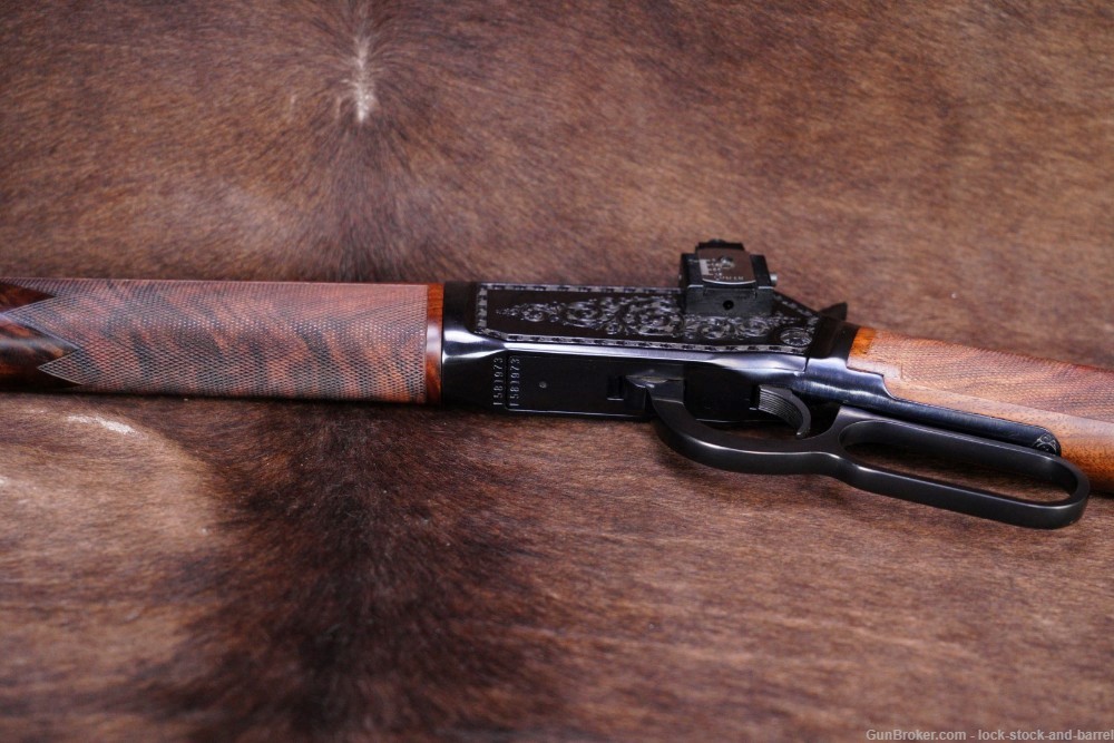 Winchester Custom Shop Engraved Model 9422 .22 LR 20” Lever Action Rifle-img-12
