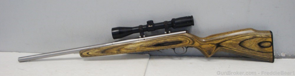 Savage Arms 93R17 .17 HMR 21” Bull Bbl Laminated Stock w/ Burris Scope-img-16