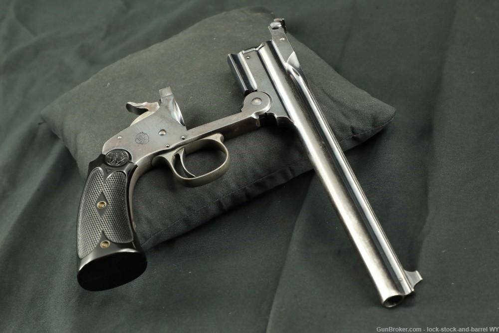 Smith and Wesson Model of 91 Single Shot First model Target 8 in 38 cal C&R-img-14
