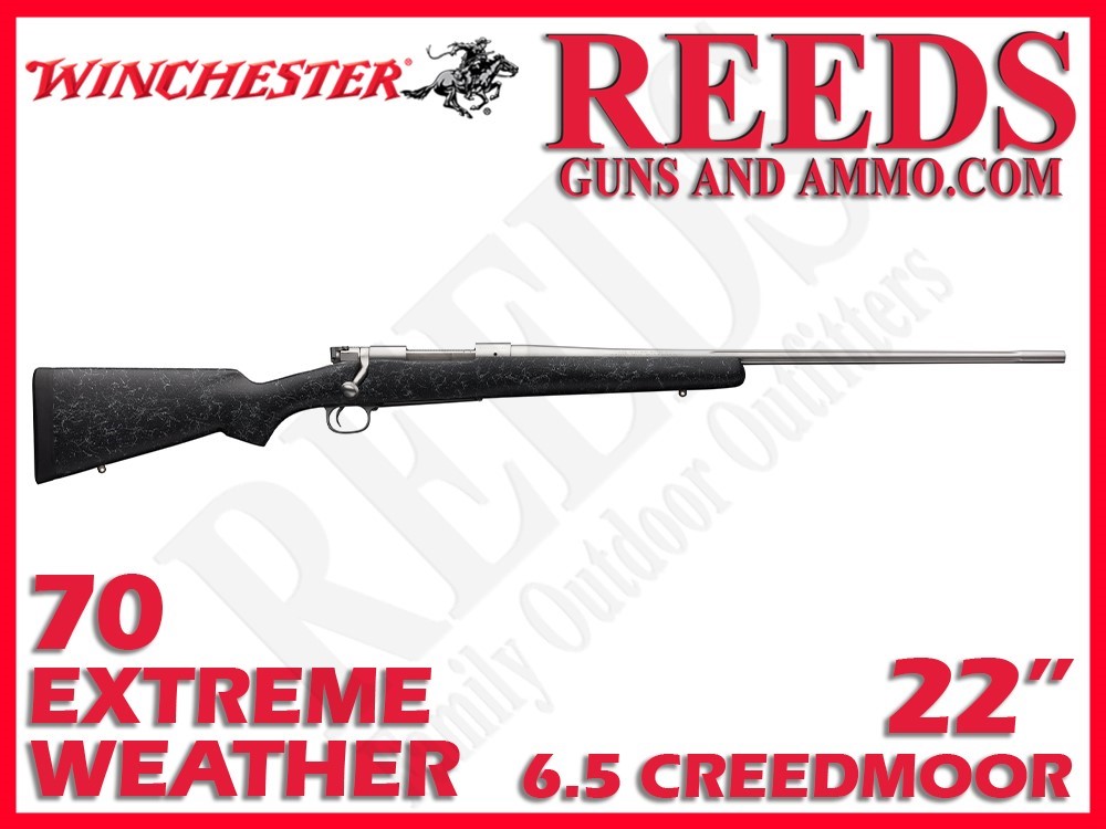 Winchester 70 Extreme Weather Stainless 6.5 Creedmoor 22in 535206289-img-0