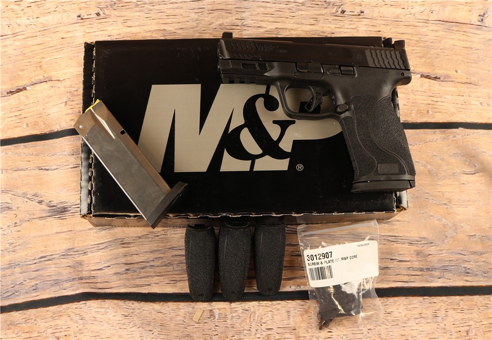 Smith & Wesson M&P10 M2.0 10mm Black 4" Barrel Original Box 2 Mags 15 Round-img-0