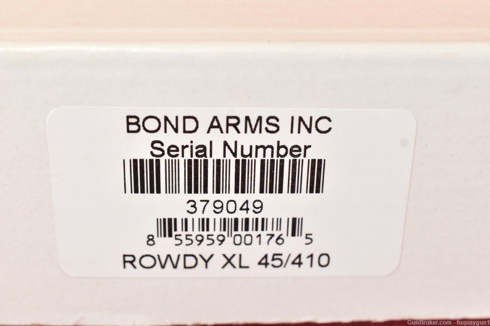 Bond Arms Rowdy XL 45 Colt 410 3.5" BARXL-45/410 Rowdy-XL-Rowdy-img-11