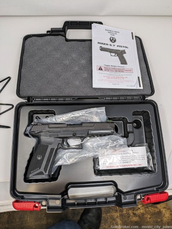 RUGER-5.7 5.7x28 16401 NEW IN BOX 20+1 NO CC FEES TAKE A SHOT-img-3
