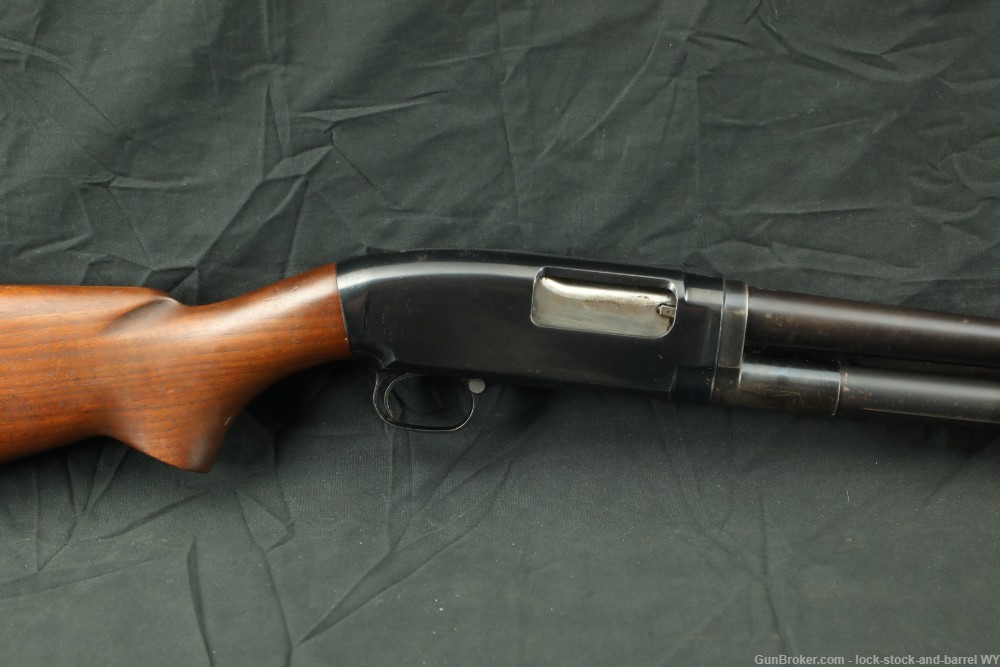 Winchester Model 12 1912 16 GA Takedown Pump Action Shotgun, MFD 1942 C&R-img-4