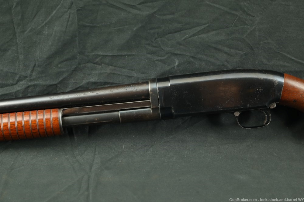 Winchester Model 12 1912 16 GA Takedown Pump Action Shotgun, MFD 1942 C&R-img-11
