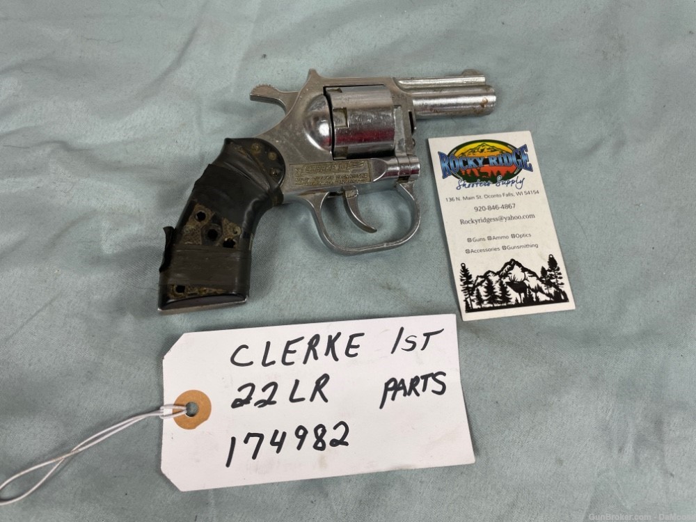 GUNSMITH SPECIAL! Clerke 1st Revolver 22LR Santa Monica CA -img-0