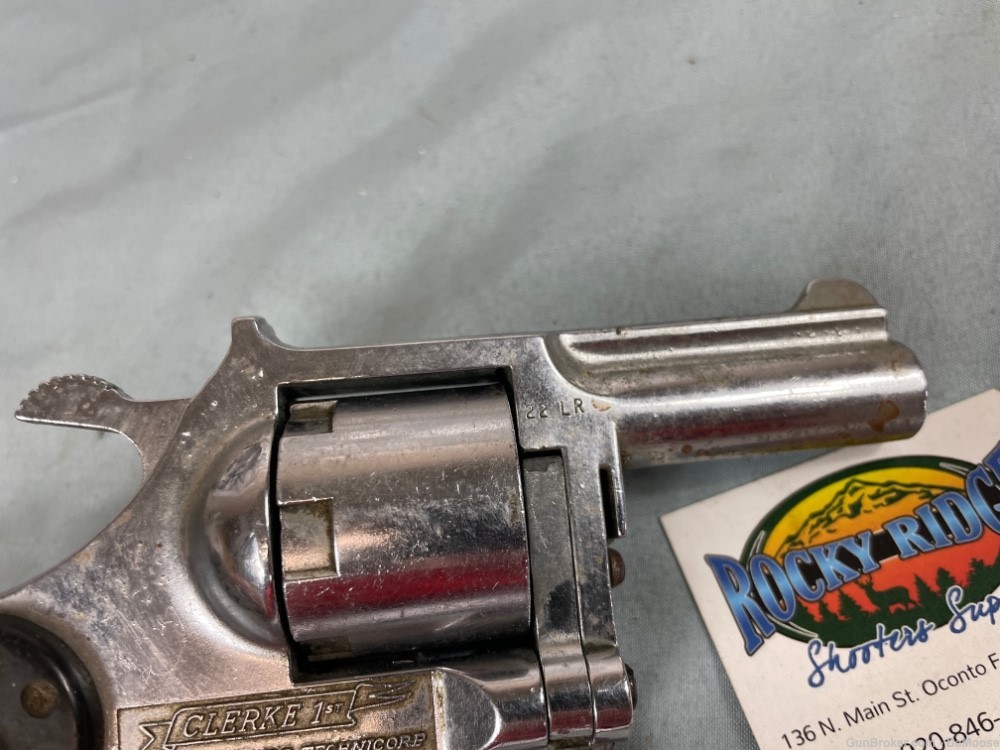 GUNSMITH SPECIAL! Clerke 1st Revolver 22LR Santa Monica CA -img-2