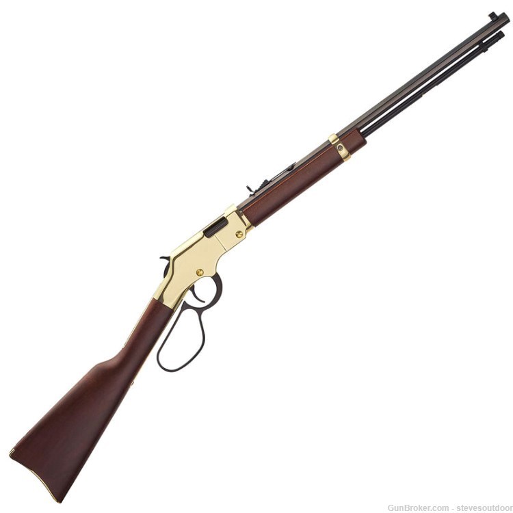 Henry Golden Boy Large Loop .22 Magnum Lever Action Rifle - NEW-img-0