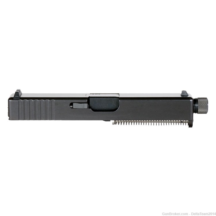 Complete Slide for Glock 19 Gen 1-3 | Threaded Nitride Barrel | Assembled-img-1