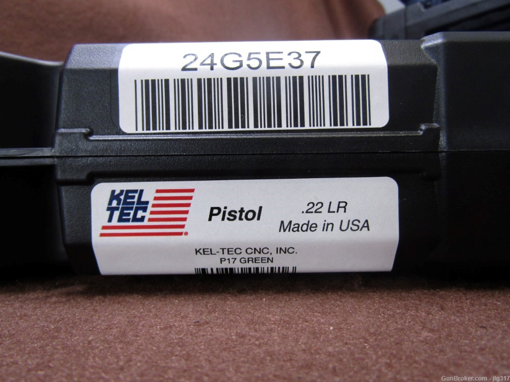 New Kel Tec P17 22 LR Semi Auto Pistol Thumb Safety 3x 10 RD P17BGRN-img-11