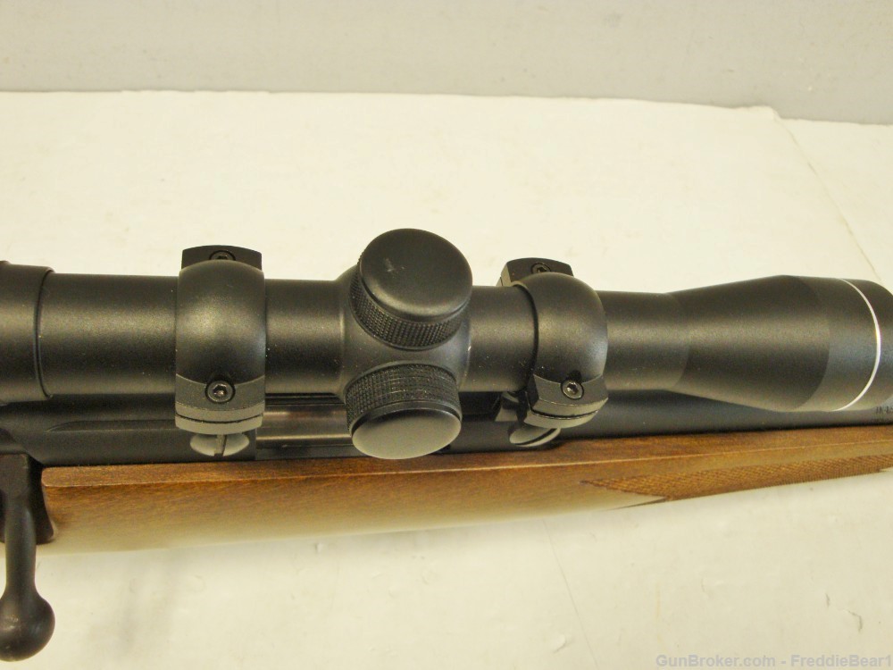 Savage Mark II Rifle 22LR w/ Wood Stock, 21” Barrel & Scope-img-6