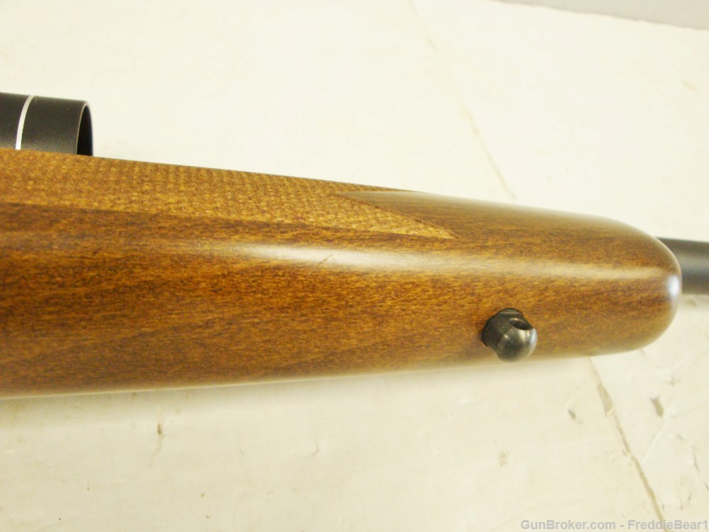 Savage Mark II Rifle 22LR w/ Wood Stock, 21” Barrel & Scope-img-9