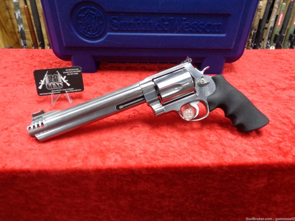 S&W Model 500 Magnum Mag SW Ported Stainless Steel Bear Special WE TRADE!-img-0