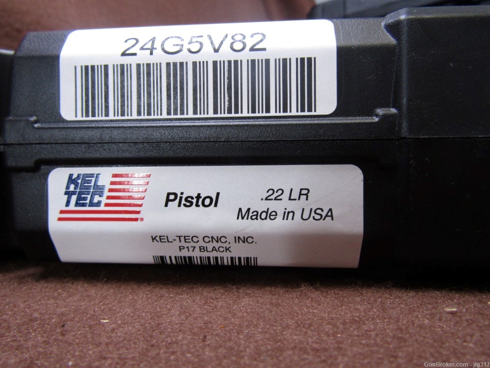 New Kel Tec P17 22 LR Semi Auto Pistol Thumb Safety 3x 10 RD P17BLK-img-10