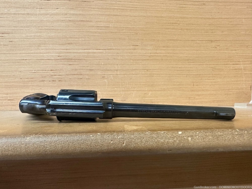 SMITH AND WESSON HAND EJECTOR  38SPL 5 SCREW MODEL 6" PENNY BID-img-18