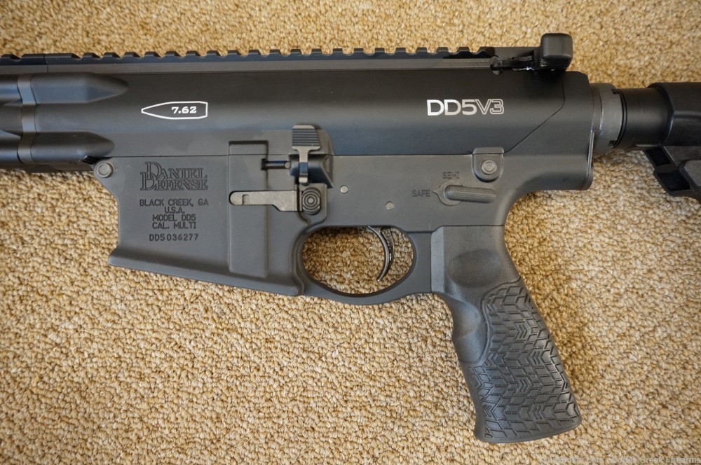 Daniel Defense DDM5V3 AR10 Black 16" Rifle .308 DDM5 V3 NEW DD AR 10-img-4