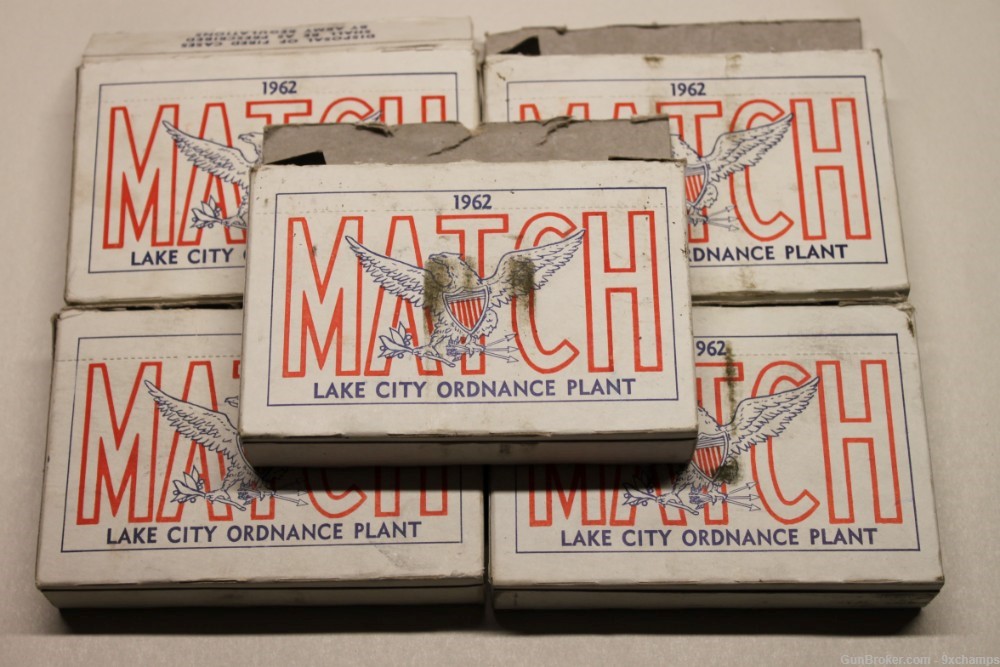 100 Count 1962 Match Brass 30-06 Lake City Ordnance Plant Once fired-img-0