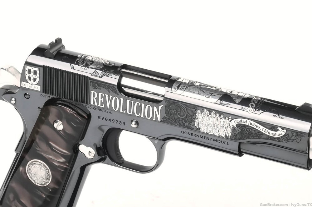 COLT 1911 .38 SUPER MEXICAN WAR OF INDEPENDENCE - OROZCO, #69 of 300-img-5