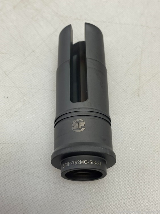 SureFire 3 Prong Flash Hider Suppressor Adapter For M240 5/8x24 -img-0