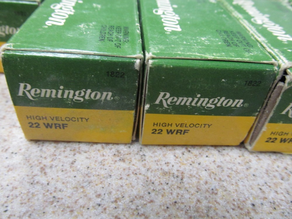 450 rounds Remington 22 WRF High Velocity-img-1