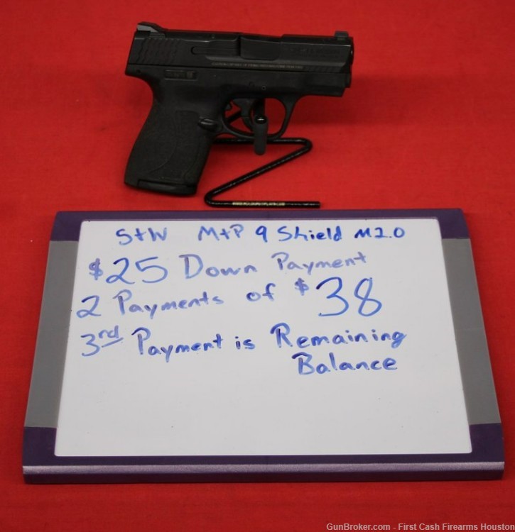 Smith & Wesson, M&P 9 Shield M2.0, 9mm, Used, LAYAWAY TODAY-img-1
