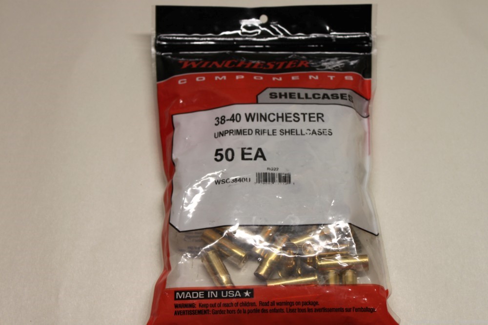 38-40 Brass NEW Winchester Bag of 50 Factory sealed bag-img-0