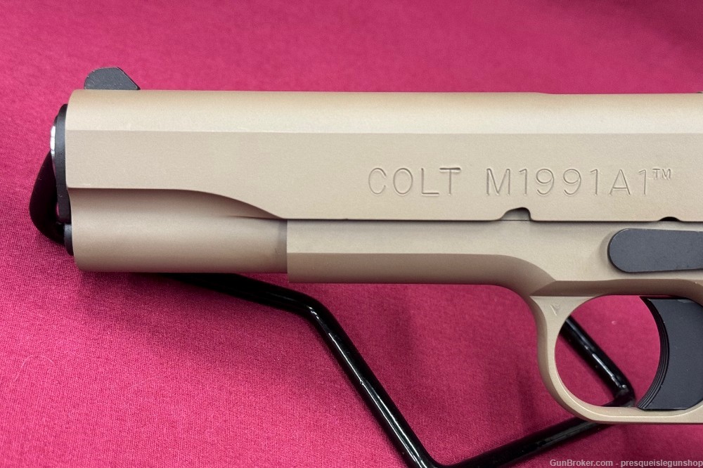 Colt - M1991A1 - Government for TALO - .45 ACP - 5" Barrel - FDE - RARE!-img-4
