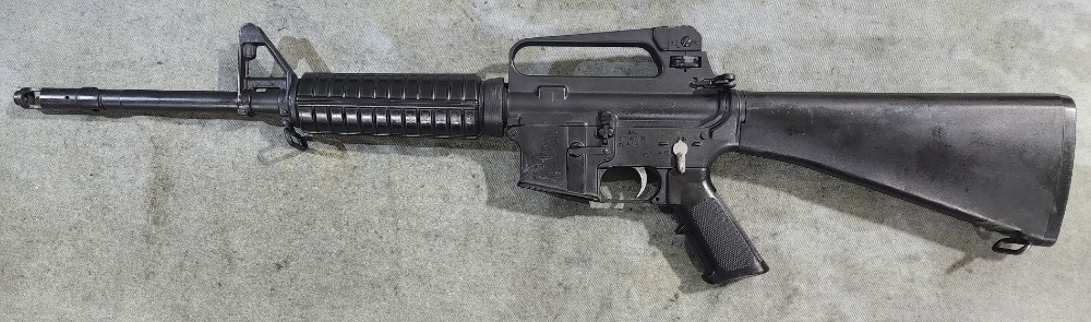 Police Trade Bushmaster XM15-E2S 5.56mm AR15 Windham Built Gun HBAR-img-0