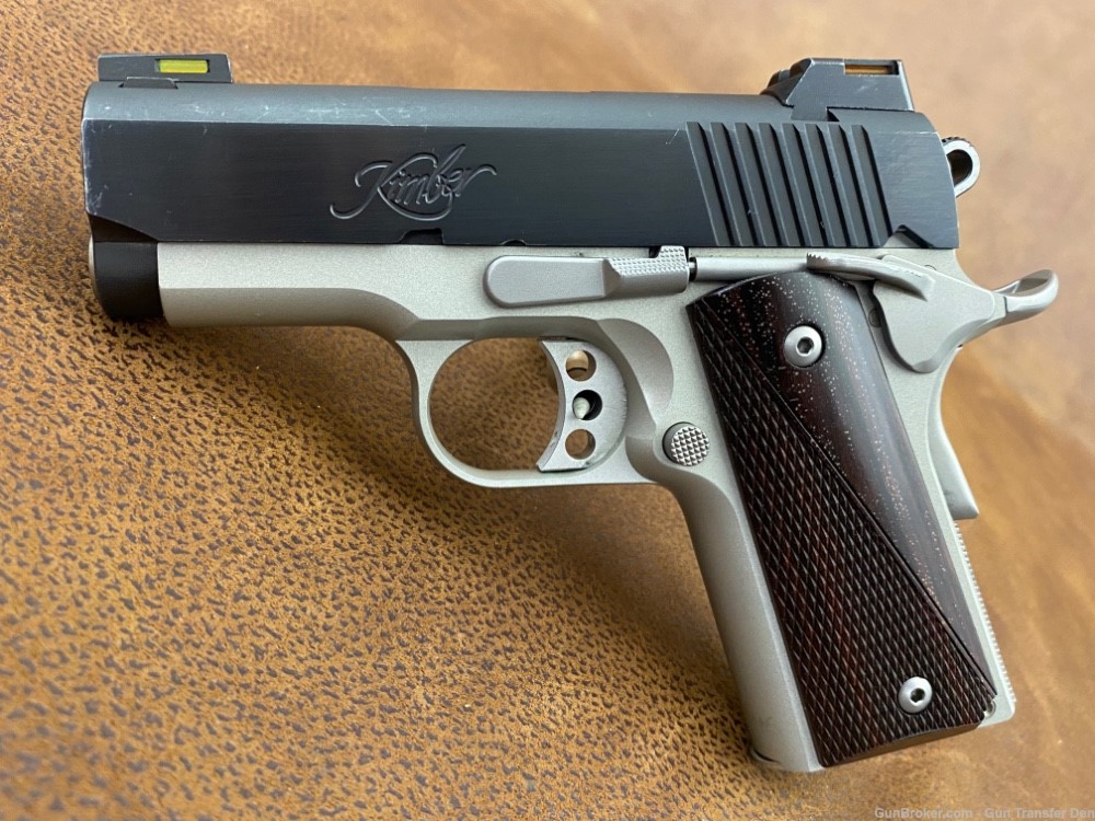 9MM KIMBER ULTRA CARRY 11 TWO TONE 1911 NIGHT SIGHTS NO EMP 9MM-img-6