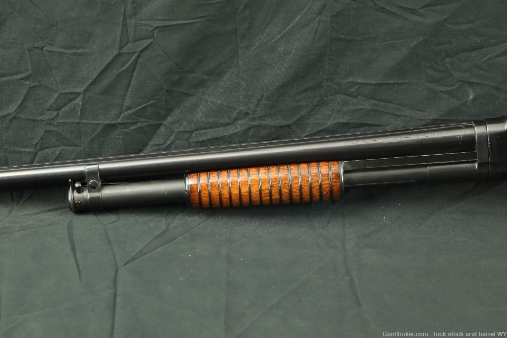 Winchester Model 12 1912 26" Solid Rib MOD 16 GA Pump Shotgun, 1927 C&R-img-9