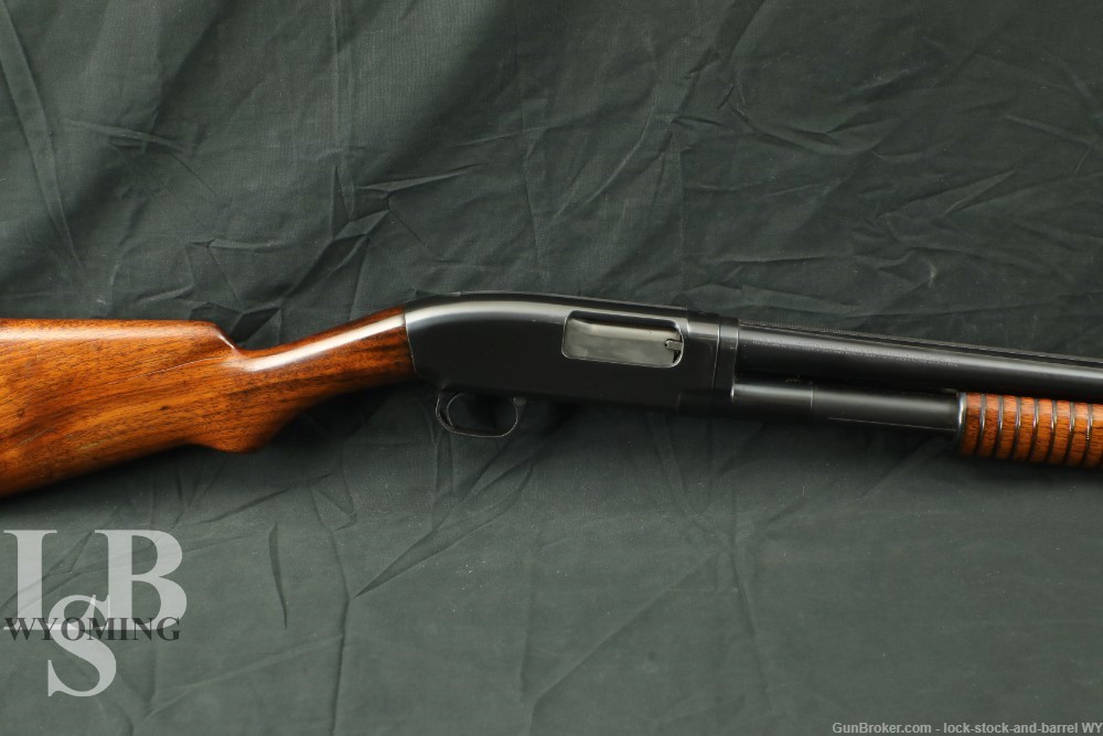 Winchester Model 12 1912 26" Solid Rib MOD 16 GA Pump Shotgun, 1927 C&R-img-0