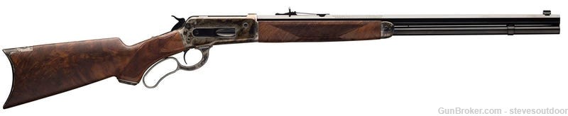 Winchester 1886 Deluxe 45-90 Win Case Hardened Receiver - NEW        -img-0