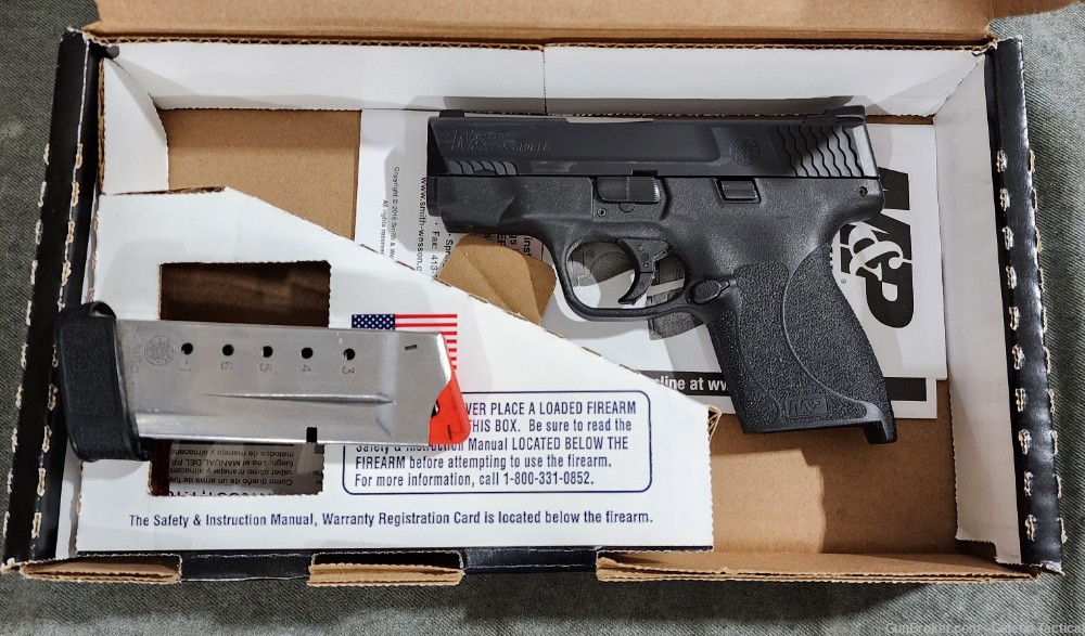 Police Trade Smith & Wesson M&P Shield 45 .45ACP 1 Mag NS S&W-img-0