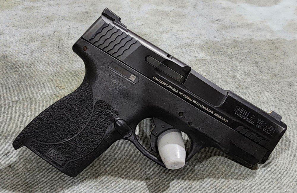 Police Trade Smith & Wesson M&P Shield 45 .45ACP 1 Mag NS S&W-img-2