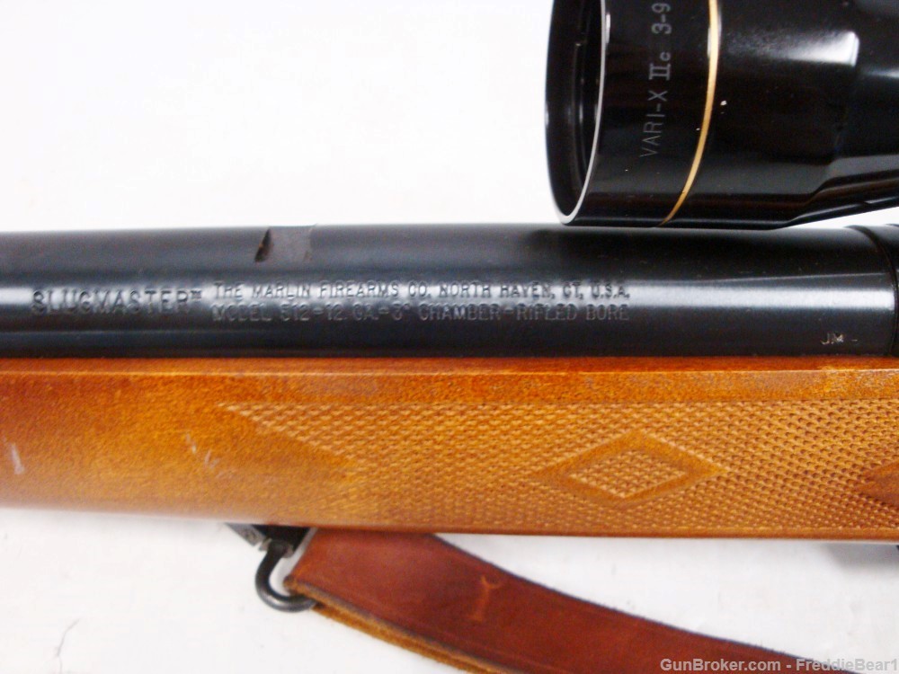Marlin 512 Slugmaster 12 Ga Bolt Action Shotgun w/ Leupold Vari-X II Scope -img-23
