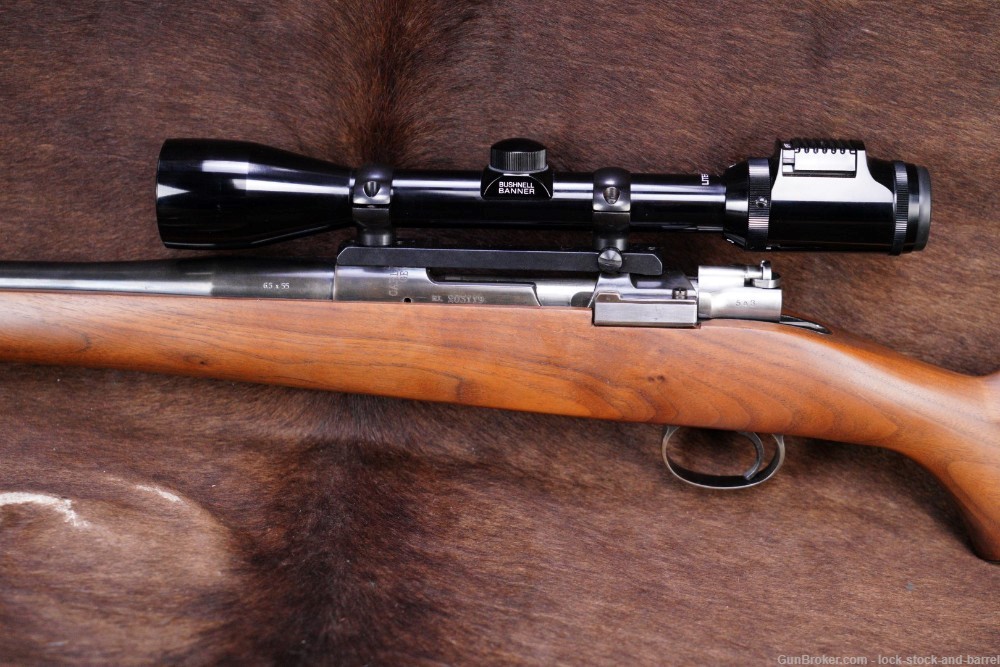 Swedish Mauser Sporter 1896 M96 6.5x55 Bolt Action Rifle, ATF Modern  -img-9